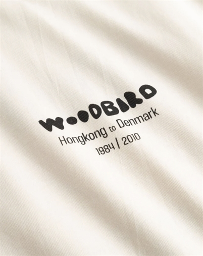 Woodbird - WBJuno Wok T-shirt - Off White